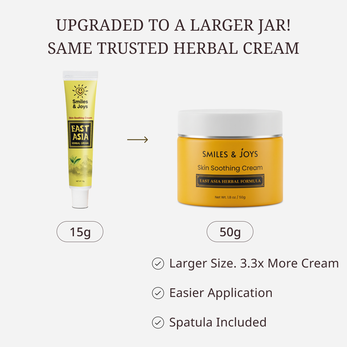 Smiles & Joys Eczema and Psoriasis Herbal Cream
