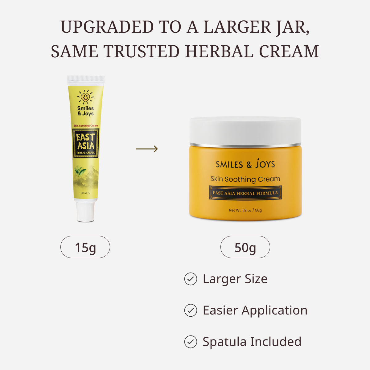 Smiles & Joys Eczema and Psoriasis Herbal Cream