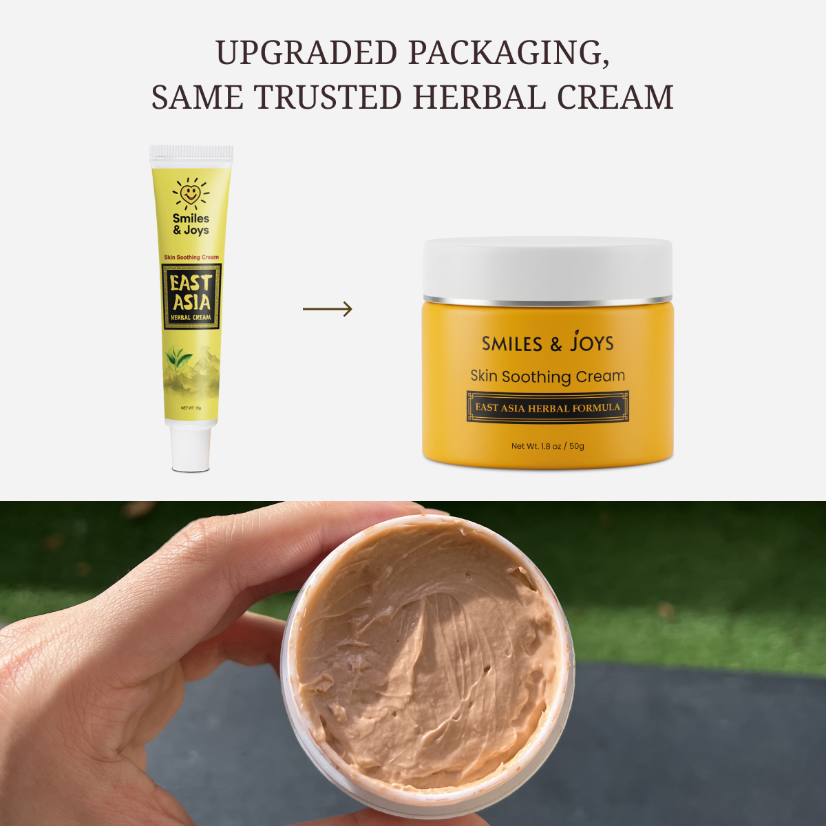 Smiles & Joys Eczema and Psoriasis Herbal Cream