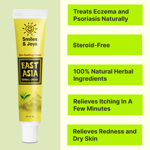 East Asia Eczema & Psoriasis Natural Herbal Cream